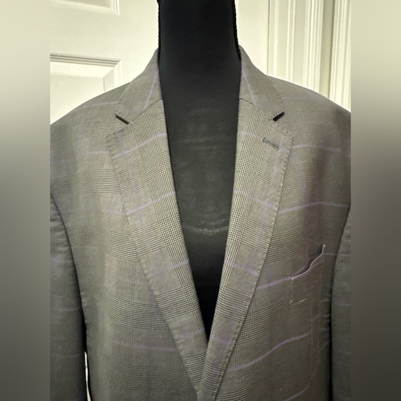 Sean John Gray Sport Coat Modern Fit - Picture 4 of 11